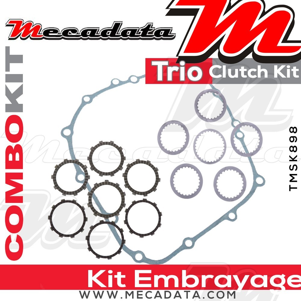 Combokit (disques garnis, disques lisses et joint carter) 