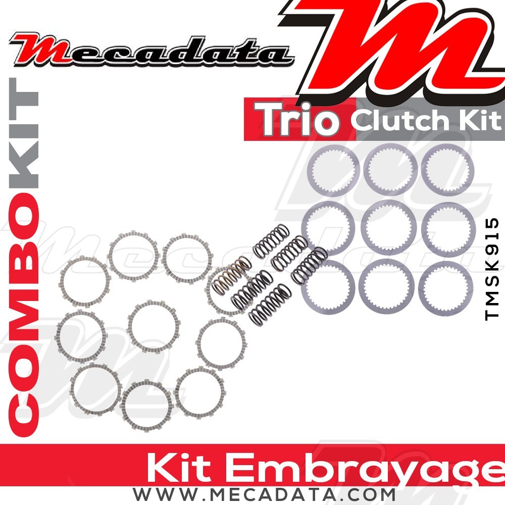 Combokit (disques garnis, disques lisses et ressorts d'embrayage) 