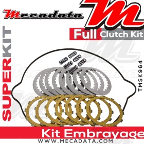 Superkit (Kit complet disques garnis, disques lisses, ressorts d'embrayage et joint carter) 