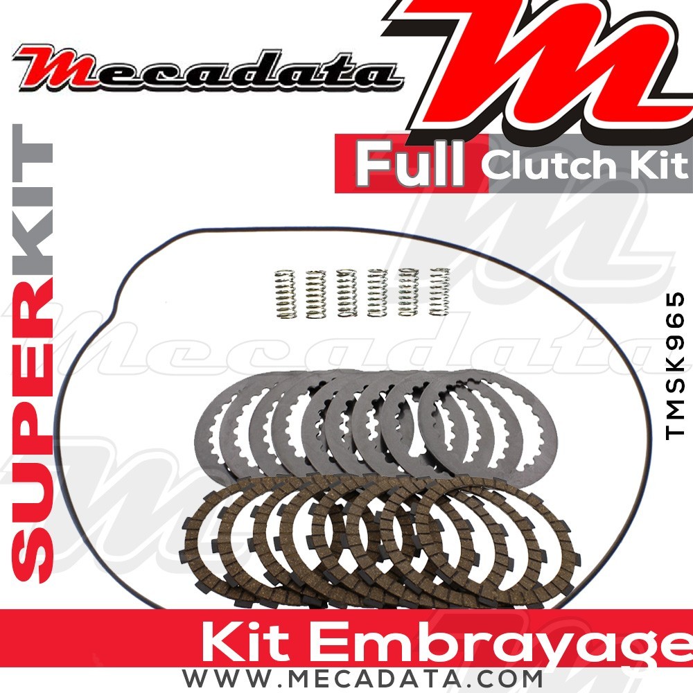 Superkit (Kit complet disques garnis, disques lisses, ressorts d'embrayage et joint carter) 