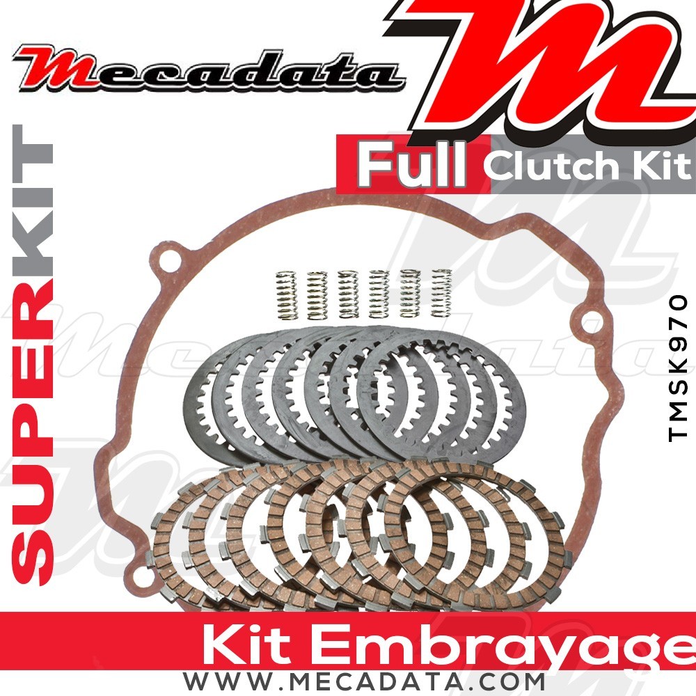 Superkit (Kit complet disques garnis, disques lisses, ressorts d'embrayage et joint carter) 