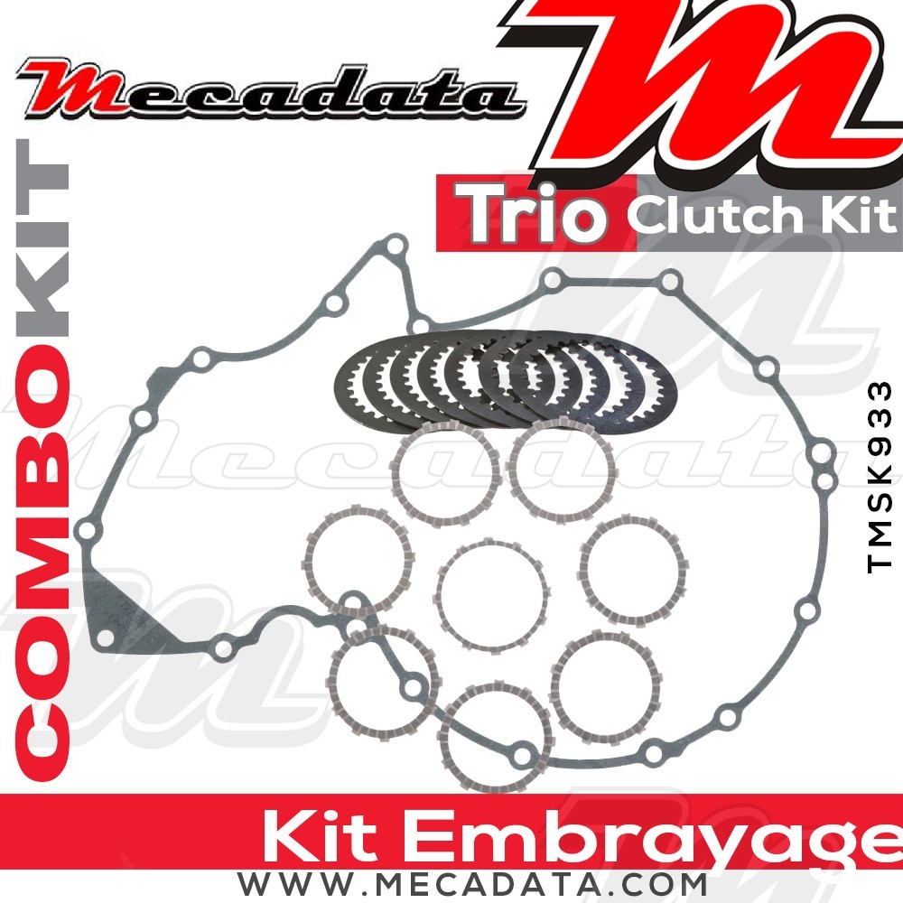 Combokit (disques garnis, disques lisses et joint carter) 