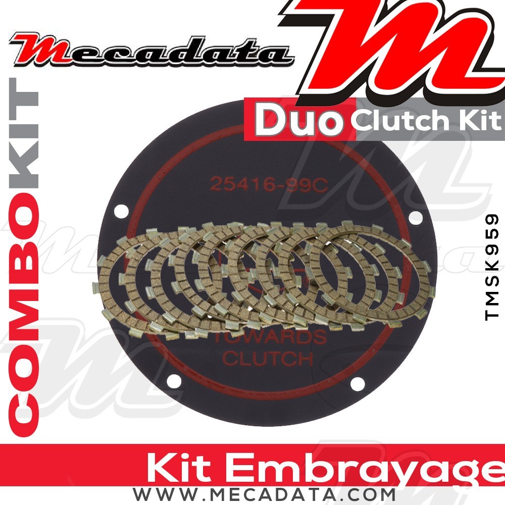 Combokit (disques garnis et joint carter) 