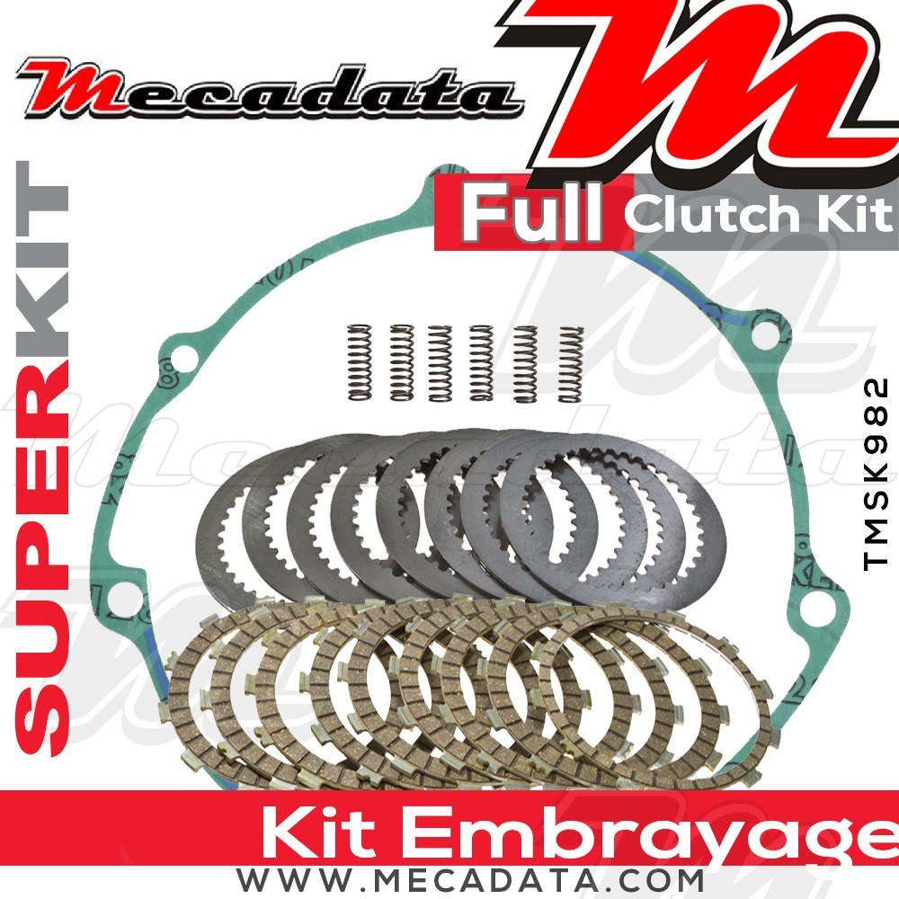 Superkit (Kit complet disques garnis, disques lisses, ressorts d'embrayage et joint carter) 