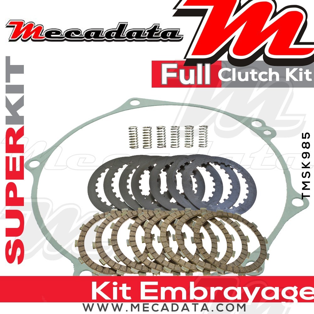 Superkit (Kit complet disques garnis, disques lisses, ressorts d'embrayage et joint carter) 