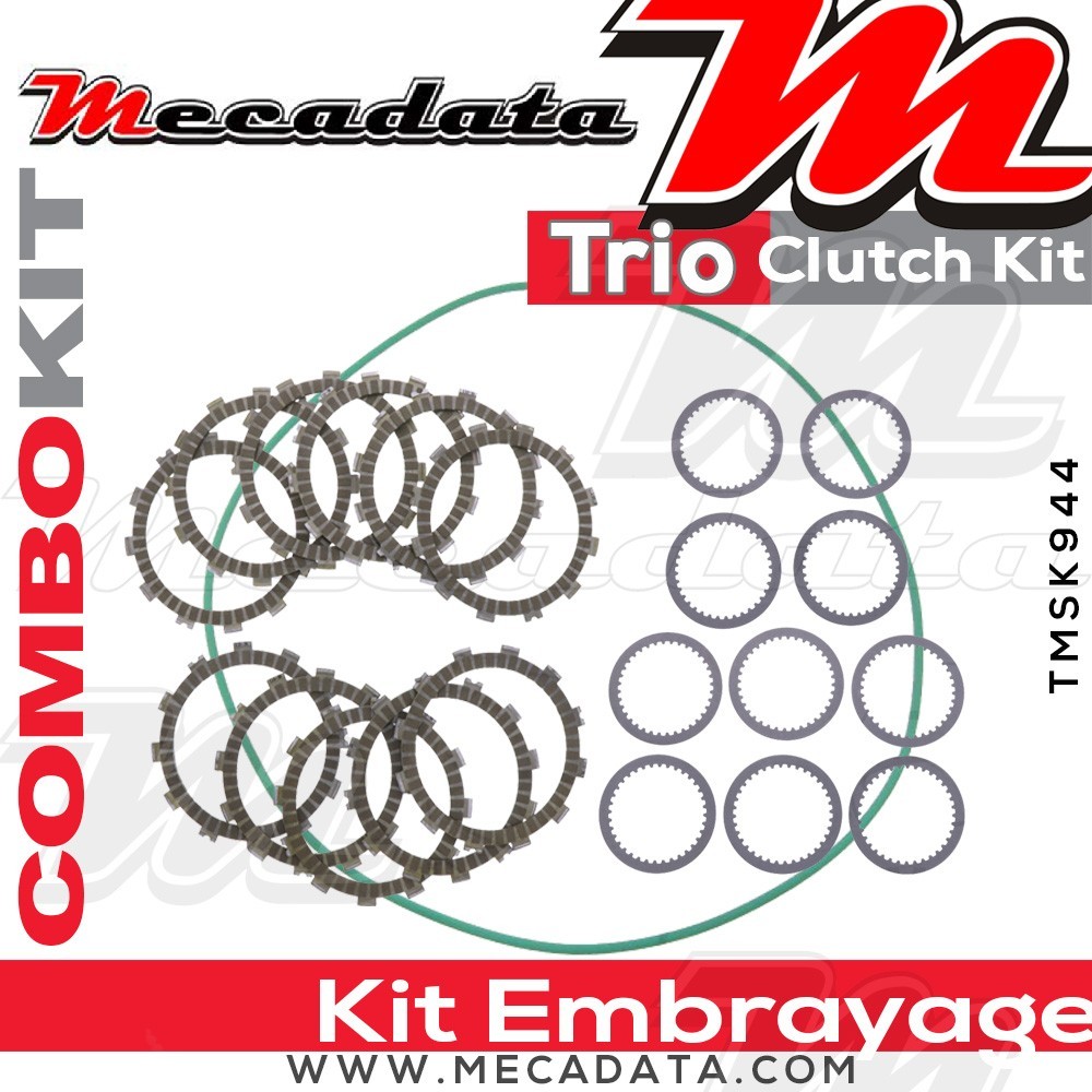 Combokit (disques garnis, disques lisses et joint carter) 