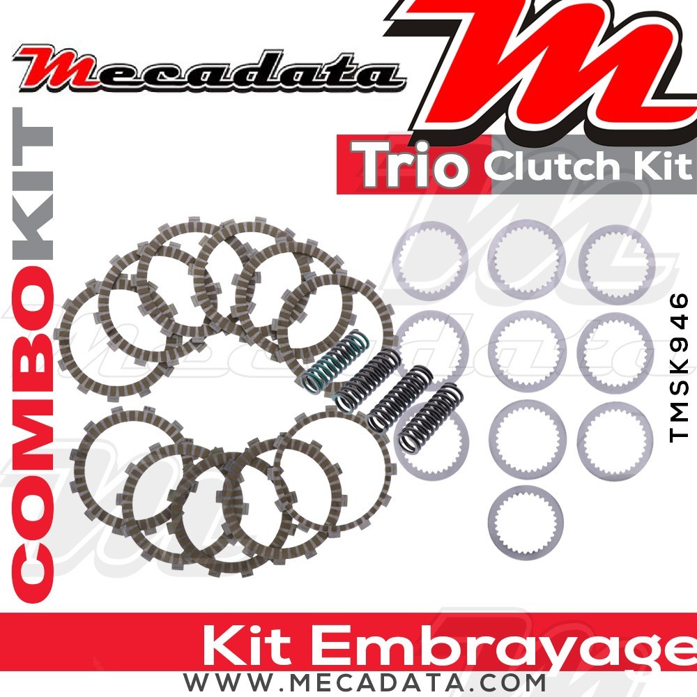 Combokit (disques garnis, disques lisses et ressorts d'embrayage) 