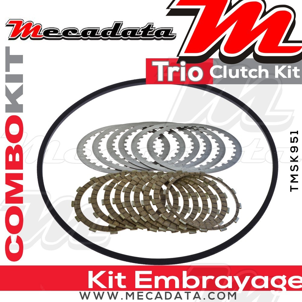 Combokit (disques garnis, disques lisses et joint carter) 