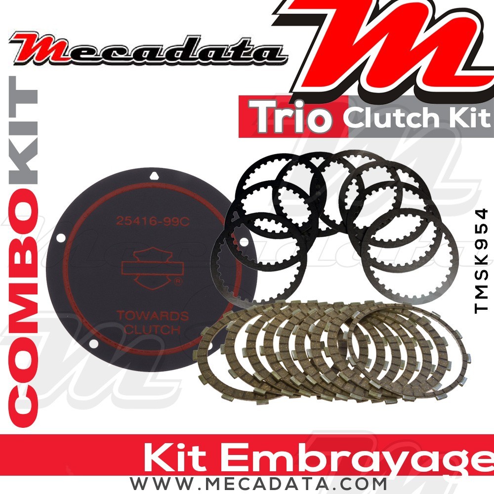 Combokit (disques garnis, disques lisses et joint carter) 