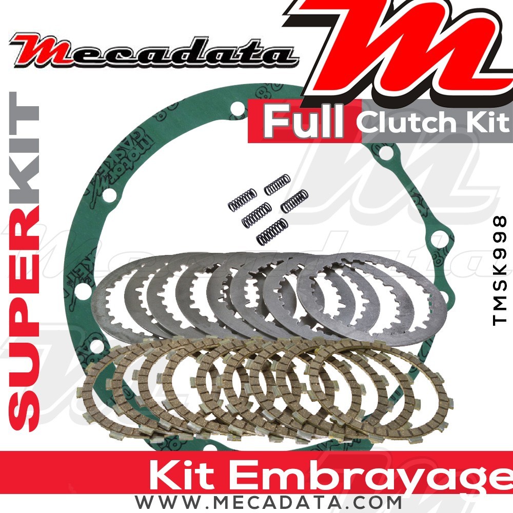 Superkit (Kit complet disques garnis, disques lisses, ressorts d'embrayage et joint carter) 