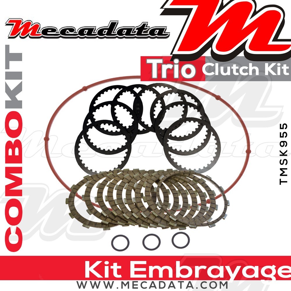 Combokit (disques garnis, disques lisses et joint carter) 