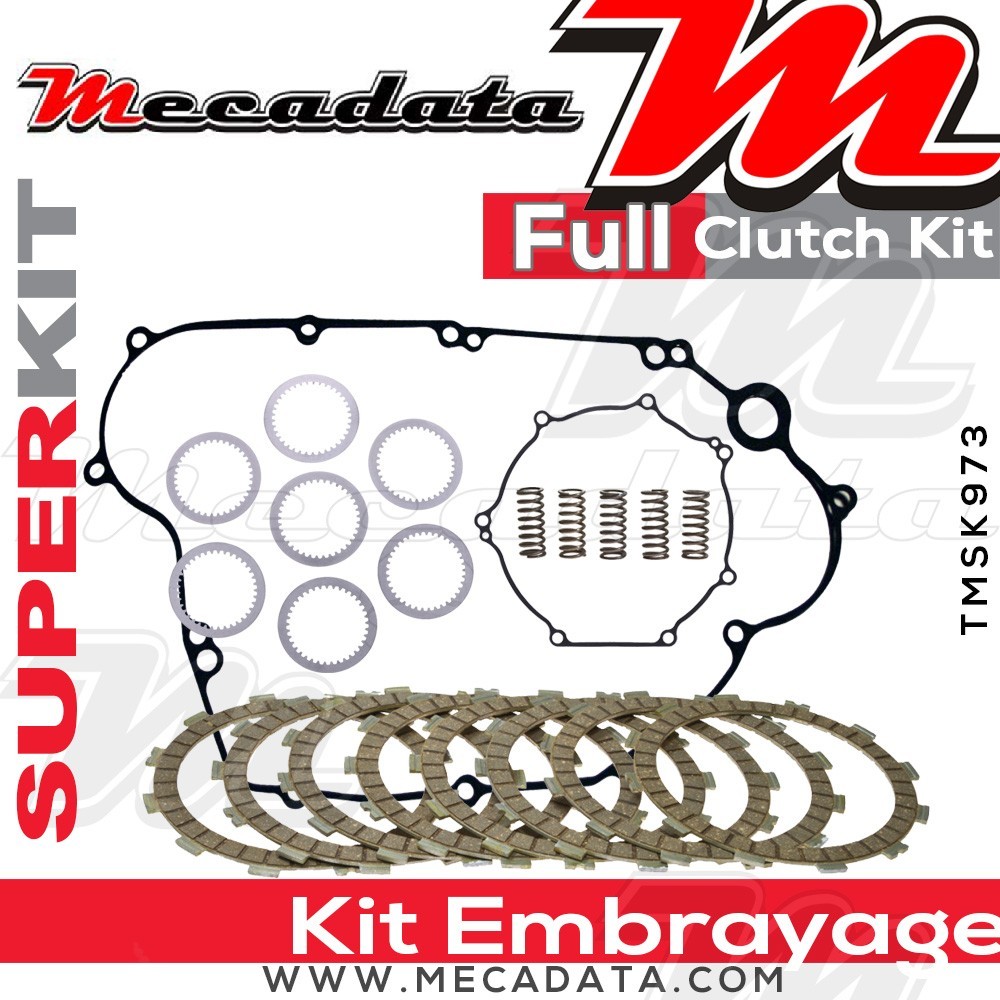 Superkit (Kit complet disques garnis, disques lisses, ressorts d'embrayage et joints carter) 