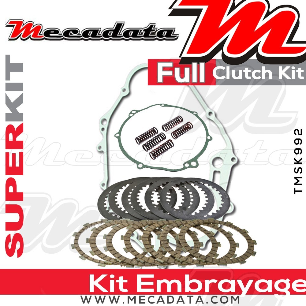 Superkit (Kit complet disques garnis, disques lisses, ressorts d'embrayage et joints carter) 