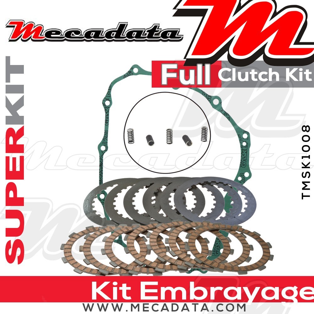 Superkit (Kit complet disques garnis, disques lisses, ressorts d'embrayage et joints carter) 