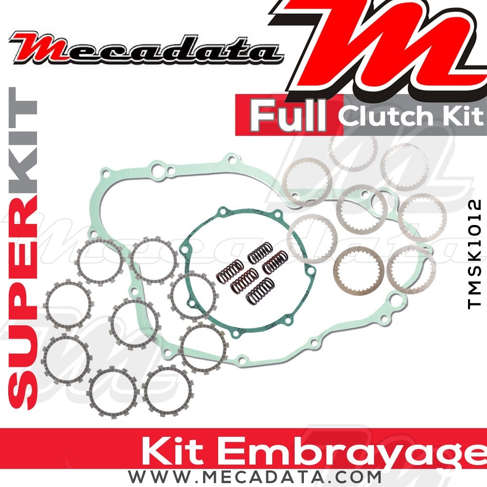 Superkit (Kit complet disques garnis, disques lisses, ressorts d'embrayage et joints carter) 