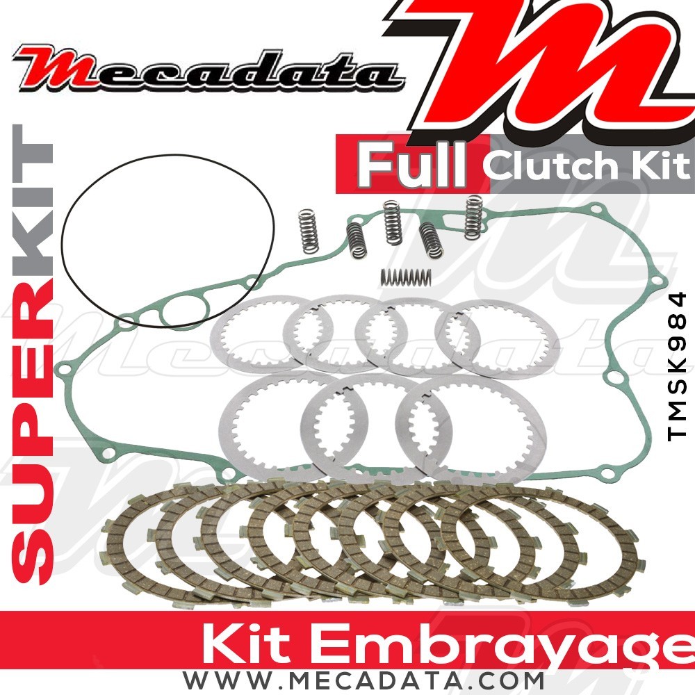 Superkit (Kit complet disques garnis, disques lisses, ressorts d'embrayage et joints carter) 