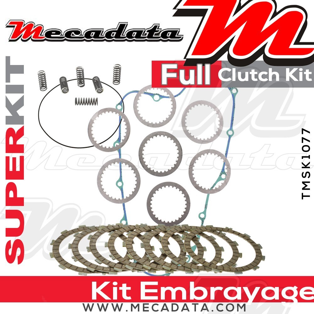 Superkit (Kit complet disques garnis, disques lisses, ressorts d'embrayage et joints carter) 