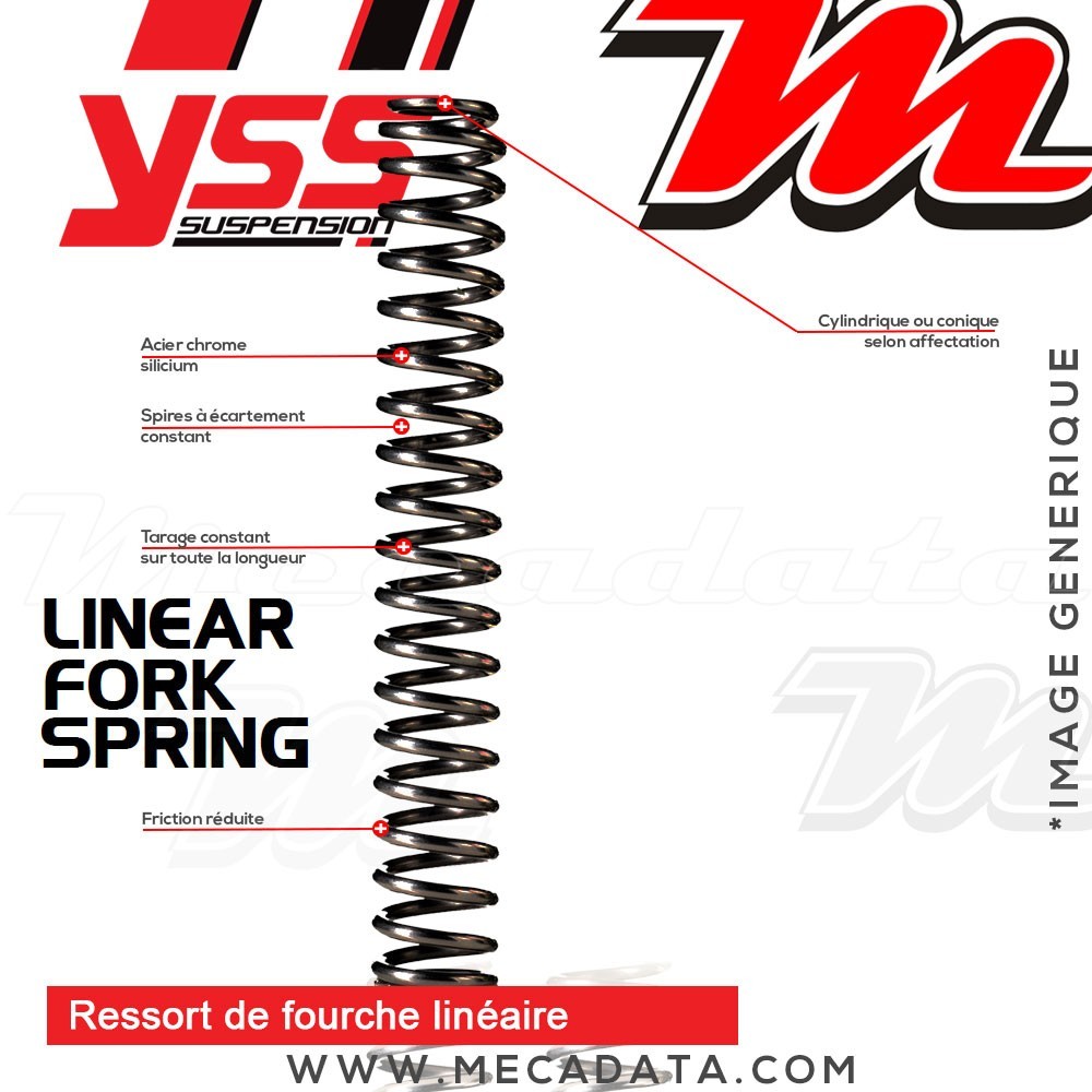 Ressort de fourche Linéaire YSS 