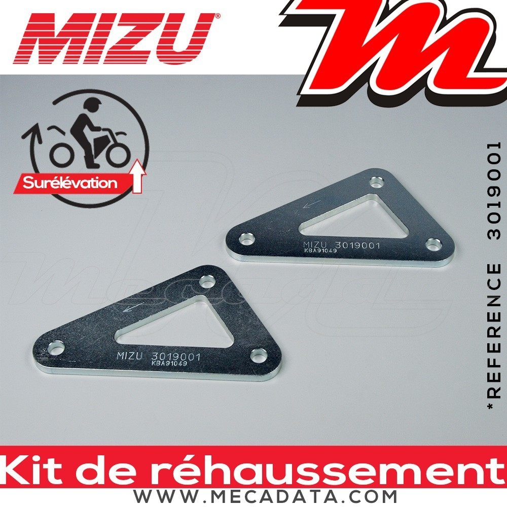 Kit de Rehaussement ~ HONDA CBR 600 R / RR ~ (PC69) 2024  ~ Mizu + 30 mm