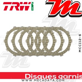 Disques d'embrayage garnis ~ TRW Lucas MCC 112-6 