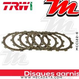 Disques d'embrayage garnis ~ TRW Lucas MCC 122-6 