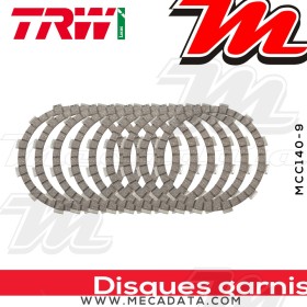 Disques d'embrayage garnis ~ TRW Lucas MCC 140-9 