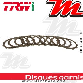 Disques d'embrayage garnis ~ TRW Lucas MCC 149-10 