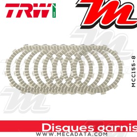 Disques d'embrayage garnis ~ TRW Lucas MCC 155-8 