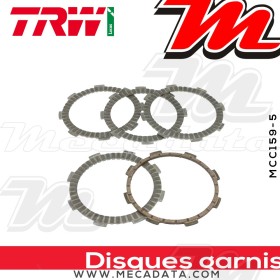Disques d'embrayage garnis ~ TRW Lucas MCC 159-5 