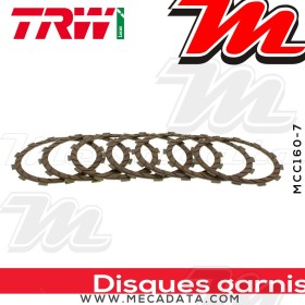 Disques d'embrayage garnis ~ TRW Lucas MCC 160-7 
