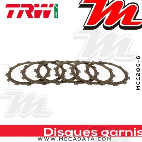Disques d'embrayage garnis ~ TRW Lucas MCC 206-6 