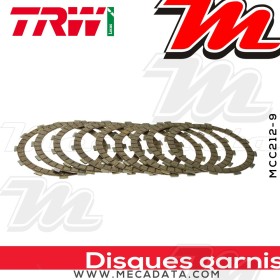 Disques d'embrayage garnis ~ TRW Lucas MCC 212-9 