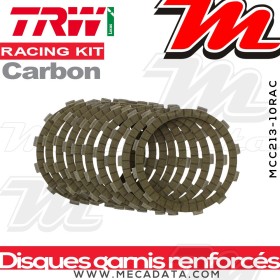 Disques d'embrayage garnis renforcés Racing ~ TRW Lucas MCC 213-10RAC 