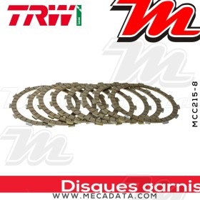 Disques d'embrayage garnis ~ TRW Lucas MCC 215-8 