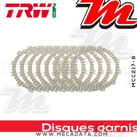 Disques d'embrayage garnis ~ TRW Lucas MCC 217-8 