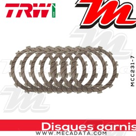 Disques d'embrayage garnis ~ TRW Lucas MCC 231-7 