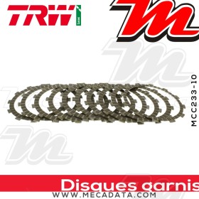 Disques d'embrayage garnis ~ TRW Lucas MCC 233-10 