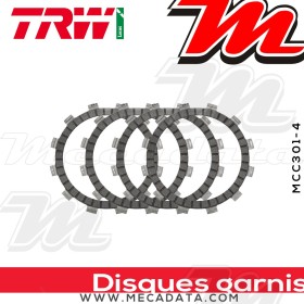Disques d'embrayage garnis ~ TRW Lucas MCC 301-4 