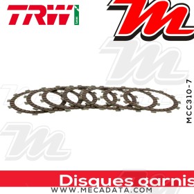 Disques d'embrayage garnis ~ TRW Lucas MCC 310-7 