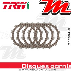 Disques d'embrayage garnis ~ TRW Lucas MCC 334-5 