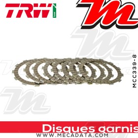 Disques d'embrayage garnis ~ TRW Lucas MCC 339-8 