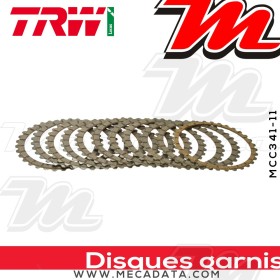 Disques d'embrayage garnis ~ TRW Lucas MCC 341-11 