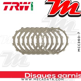 Disques d'embrayage garnis ~ TRW Lucas MCC 360-7 