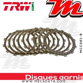 Disques d'embrayage garnis ~ TRW Lucas MCC 361-9 