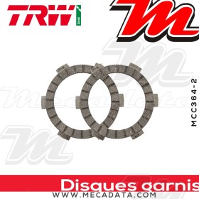 Disques d'embrayage garnis ~ TRW Lucas MCC 364-2 