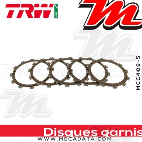 Disques d'embrayage garnis ~ TRW Lucas MCC 409-5 
