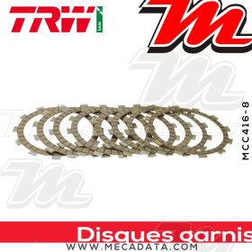 Disques d'embrayage garnis ~ TRW Lucas MCC 416-8 