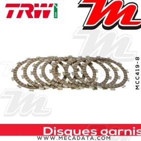 Disques d'embrayage garnis ~ TRW Lucas MCC 419-8 