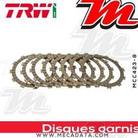 Disques d'embrayage garnis ~ TRW Lucas MCC 423-8 