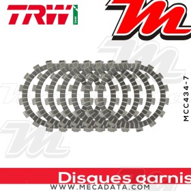 Disques d'embrayage garnis ~ TRW Lucas MCC 434-7 